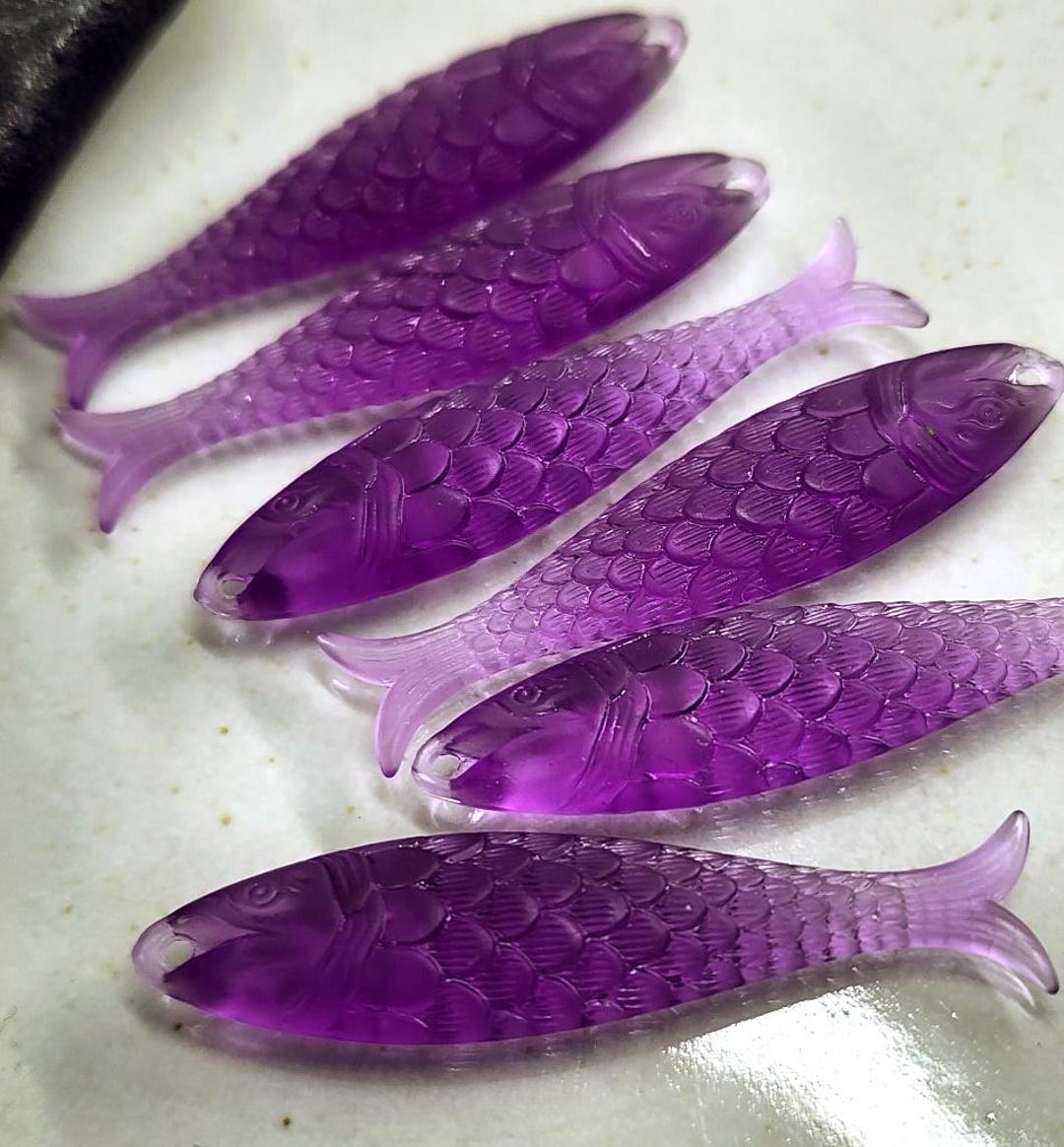 Sample Resin Fish Mulberry, Matte, Transparent, Fish, Component, Resin, 48mm, German Made ...