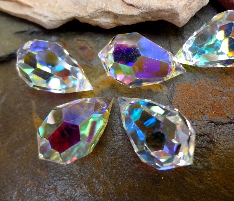 Crystal Prism Leaded Crystal Chandelier Teardrop Czech Etsy