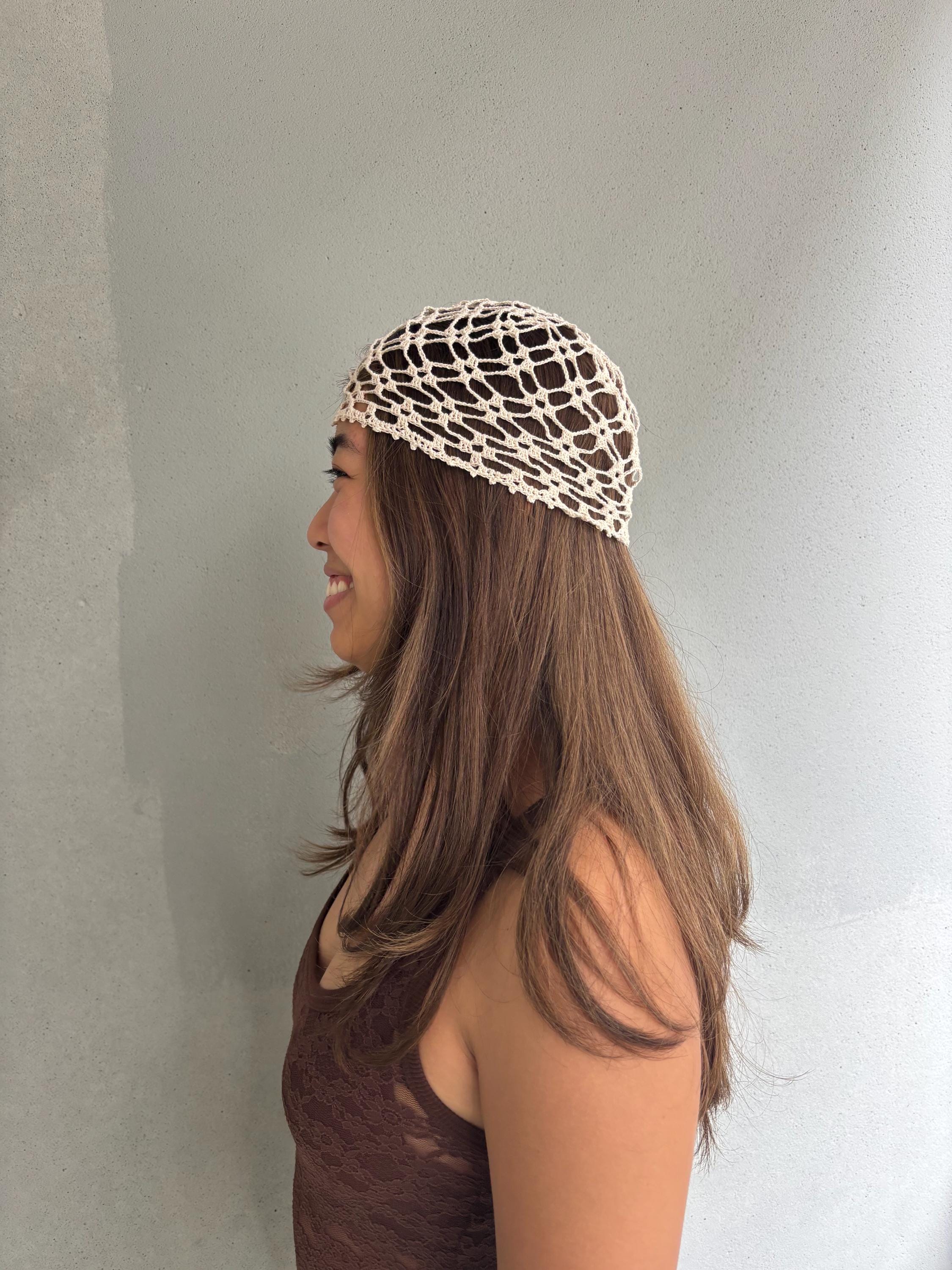 Crochet Lace Cap