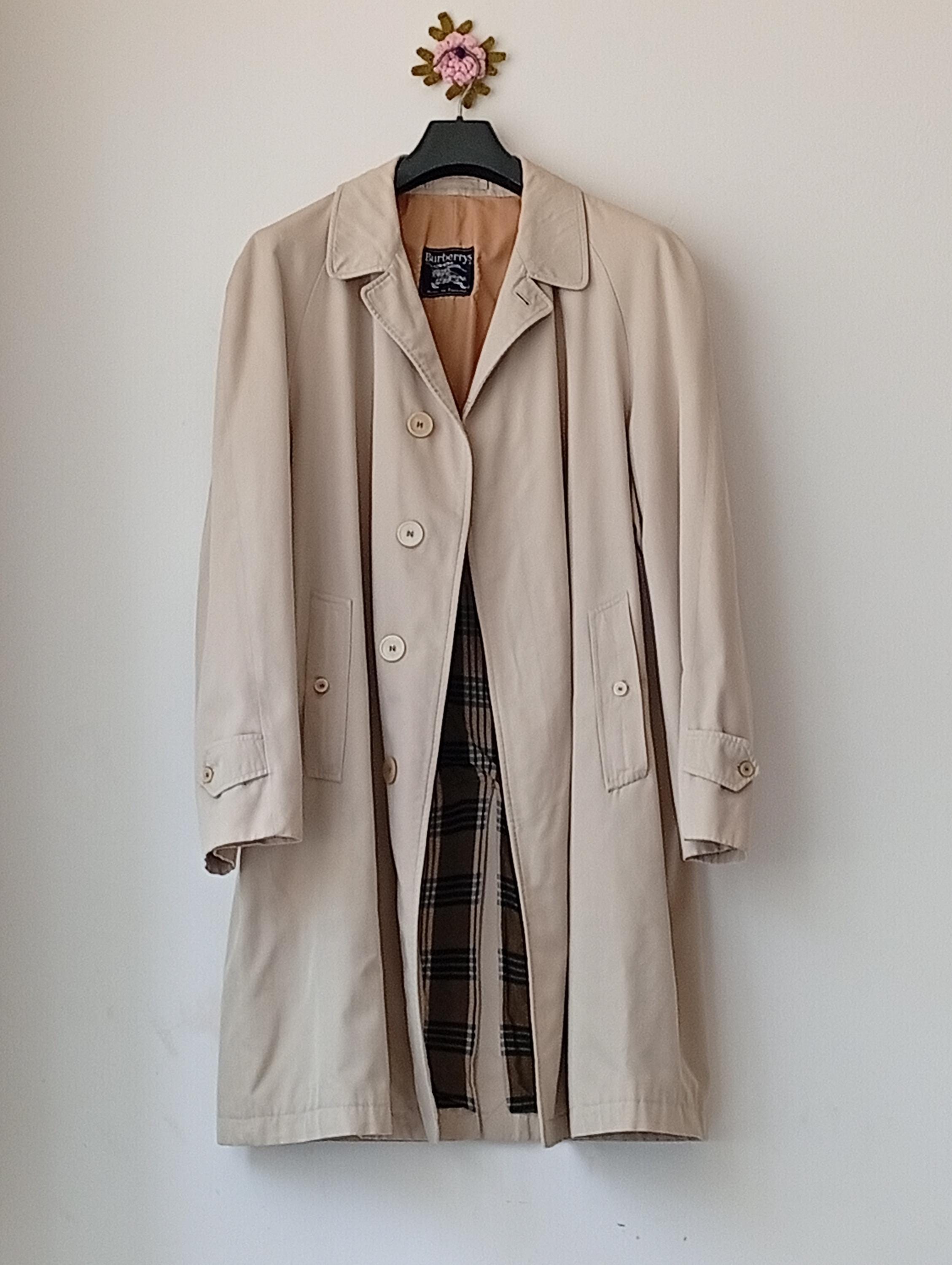 ジャケット・アウター 50s 60s vintage Burberry balmacaan coat 1950s Vintage France Burberrys Balmacaan Coat ヴィンテージ