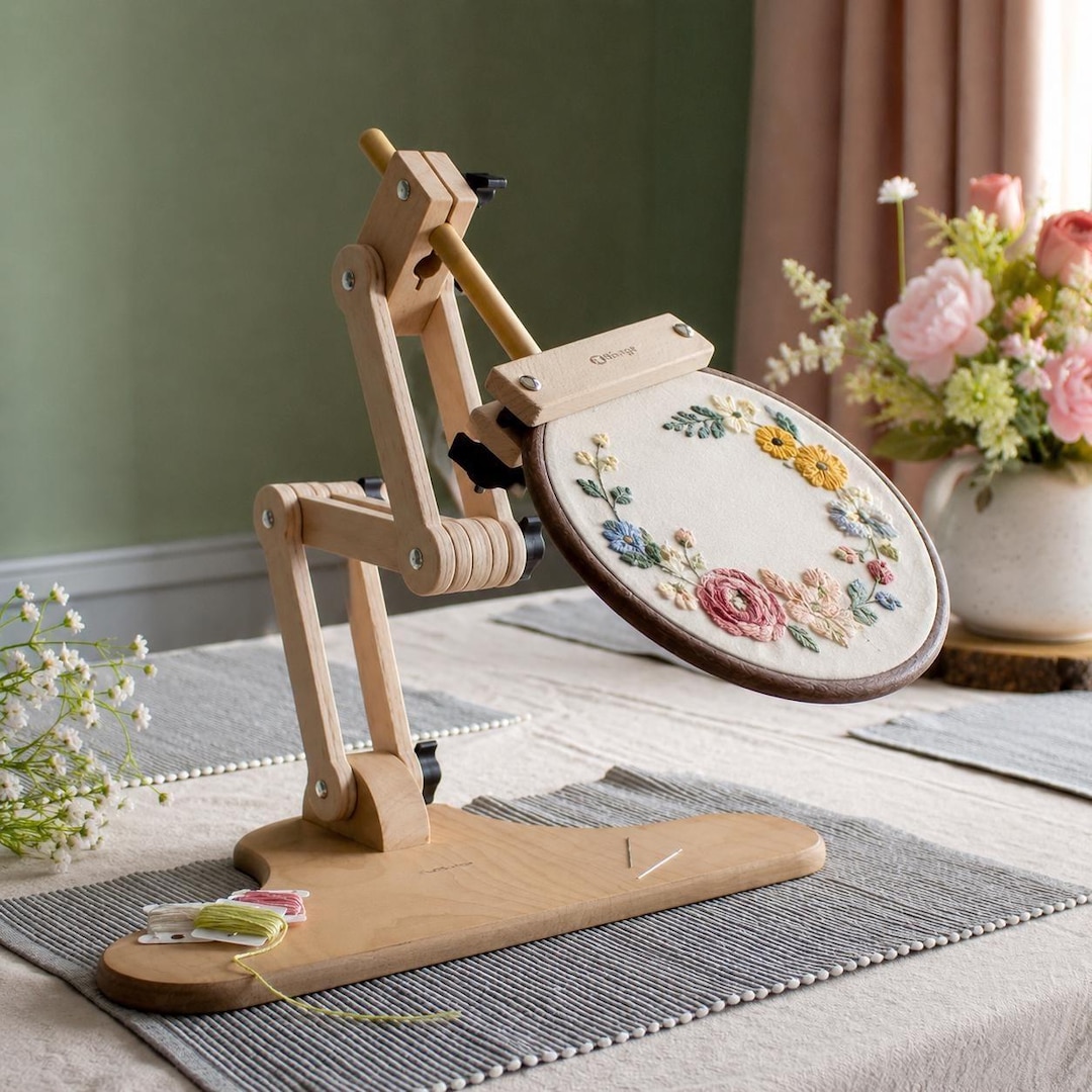 新登場!! Nurge 190-14 フープスタンド、多段階調節可能な刺繍テーブル