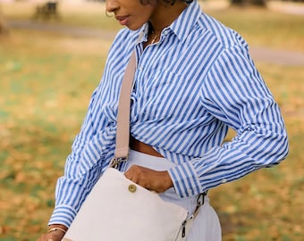 Bolso bandolera DMC Eco Vita: lona de algodón sostenible