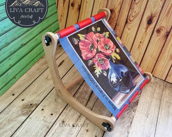 Soporte de costura de mesa Nurge con 3 tipos de varillas de desplazamiento 190-3