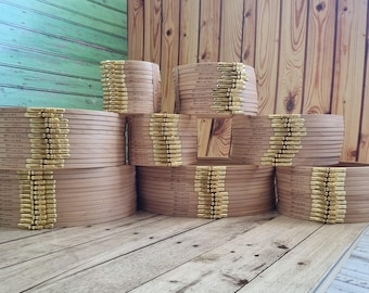 Bastidor de bordado de madera de haya de la marca Nurge: punto de cruz y bordado