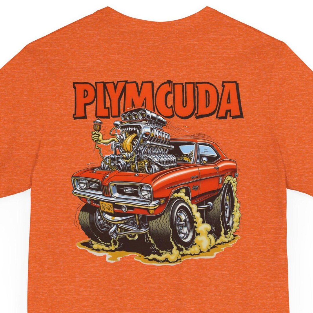 Ed Roth Style Barracuda Tee: Retro Muscle Car Shirt - Etsy
