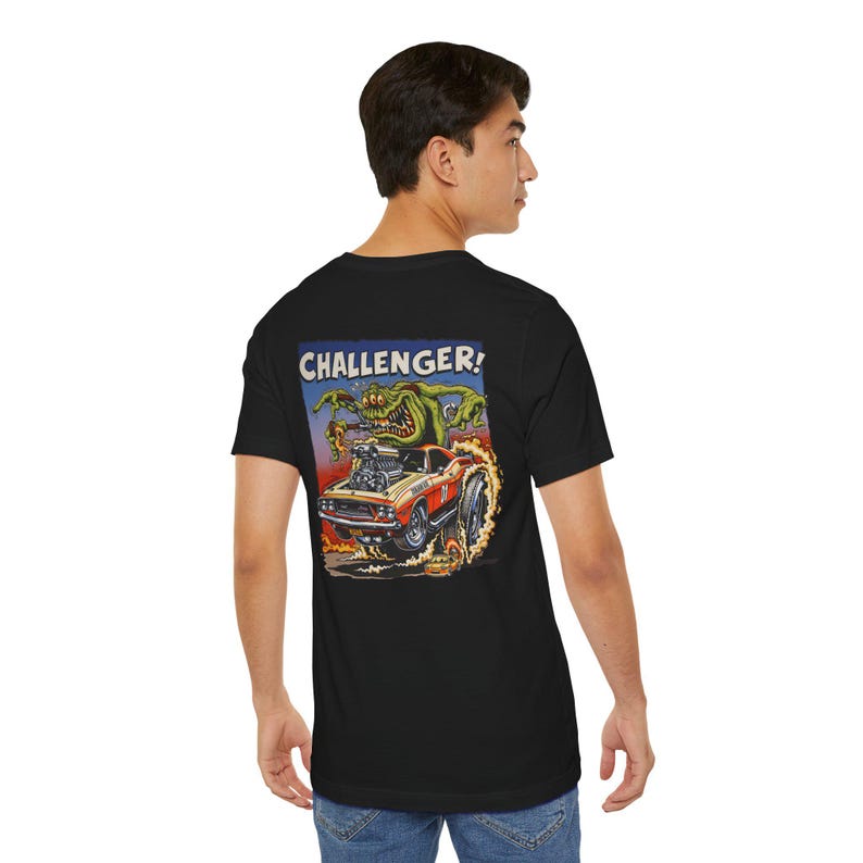 Ed Roth Style Challenger Graphic Tee: Vintage Car Lover Shirt - Etsy
