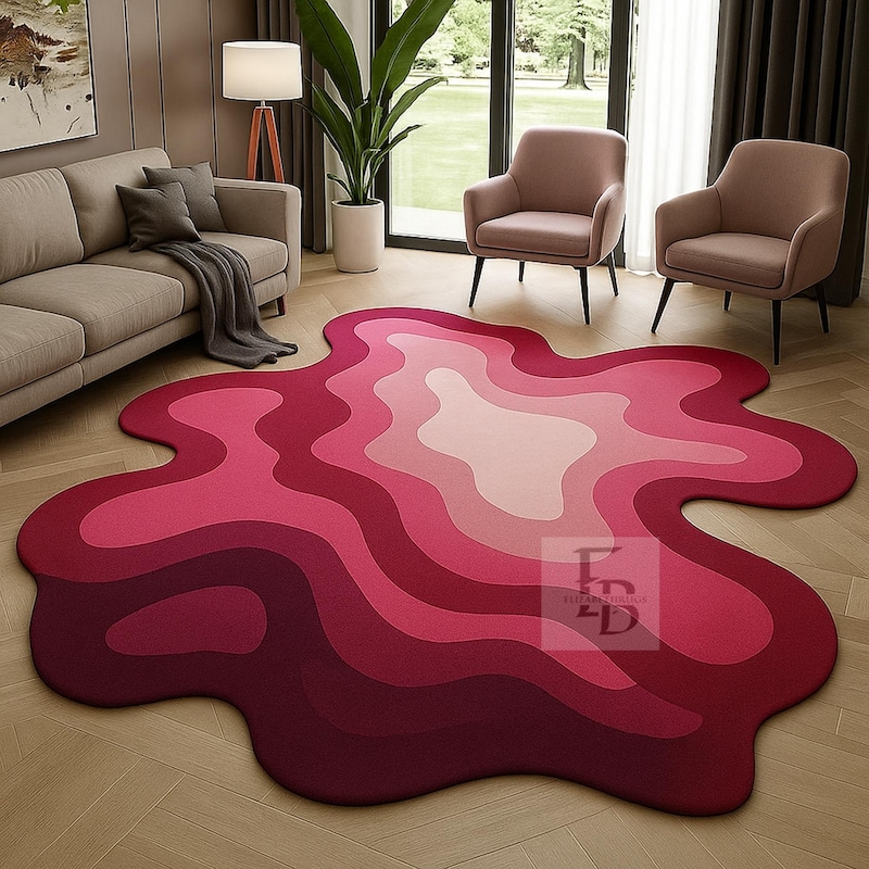 Blob Rug - Etsy