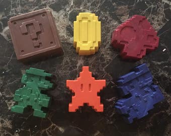 Video game crayons