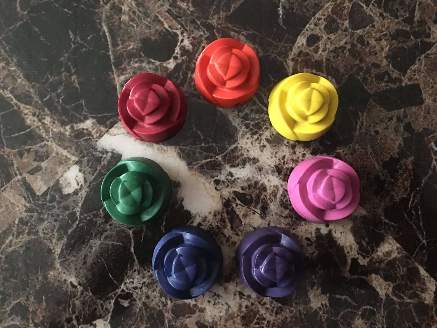 Rose crayons Etsy