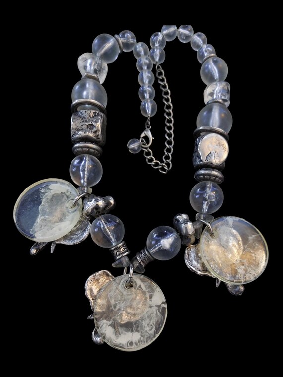 Eclectic Elephant Statement Necklace - image 3