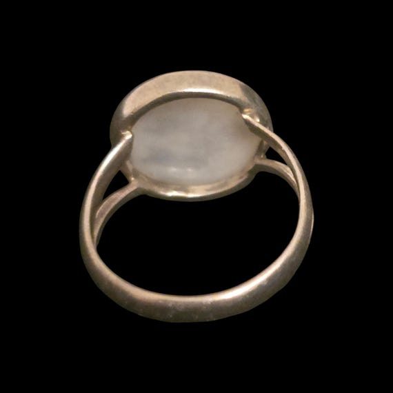 Dendritic Agate Sterling Ring - image 2