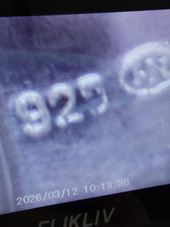 Sterling Black Stone Ring - image 4