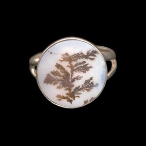 Dendritic Agate Sterling Ring