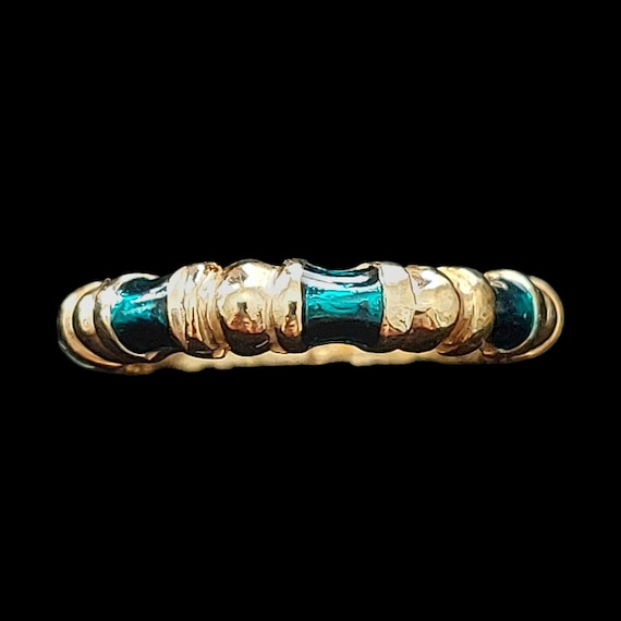 Avon Enamel Band Ring