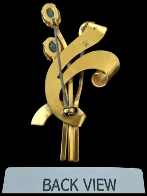 Rare Sterling Craft by Coro Brooch View 4