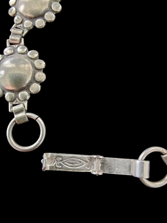 Sunburst Silver Bracelet - image 5