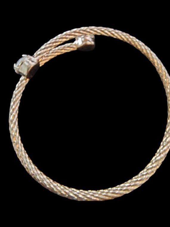 Cable Cuff Bypass Bracelet - image 4