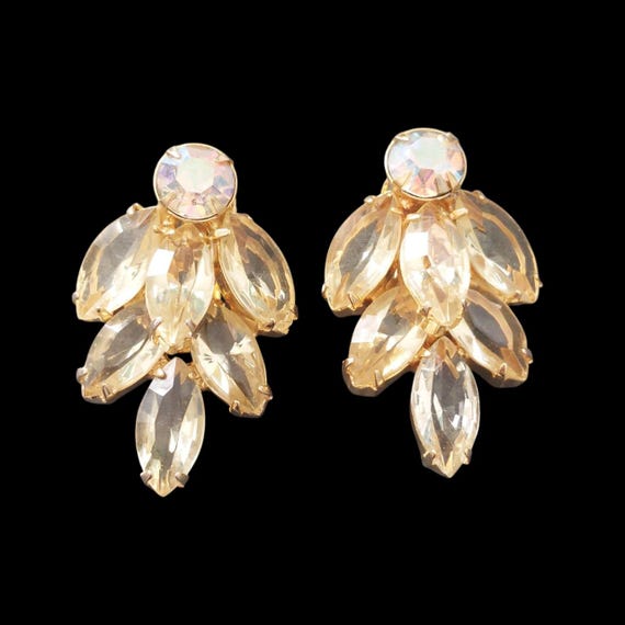 Exquisite Champagne Colored Demi-Parure Set View 3