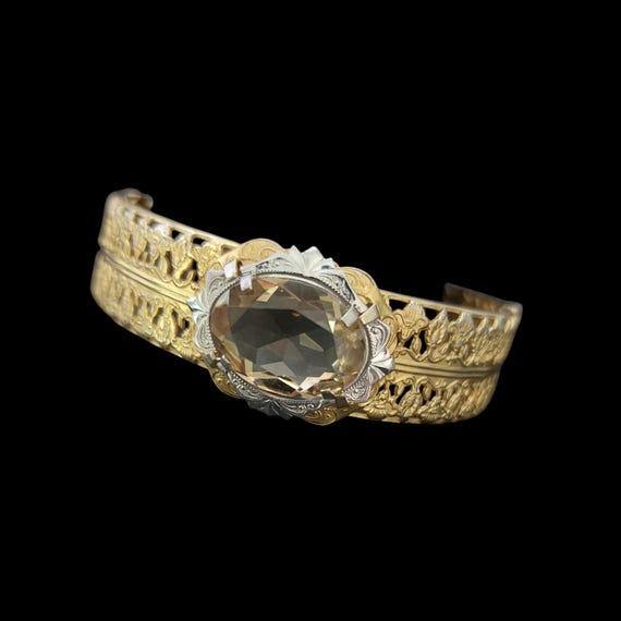 Vintage Art Deco or Nouveau Mid-Century Demi-Paru… - image 5