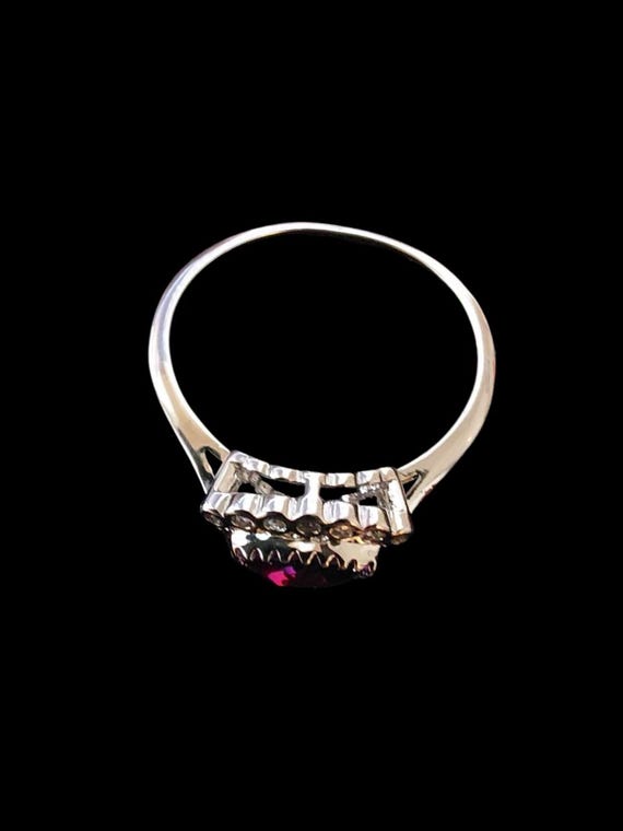 Alexandrite Sterling Silver Ring - image 5