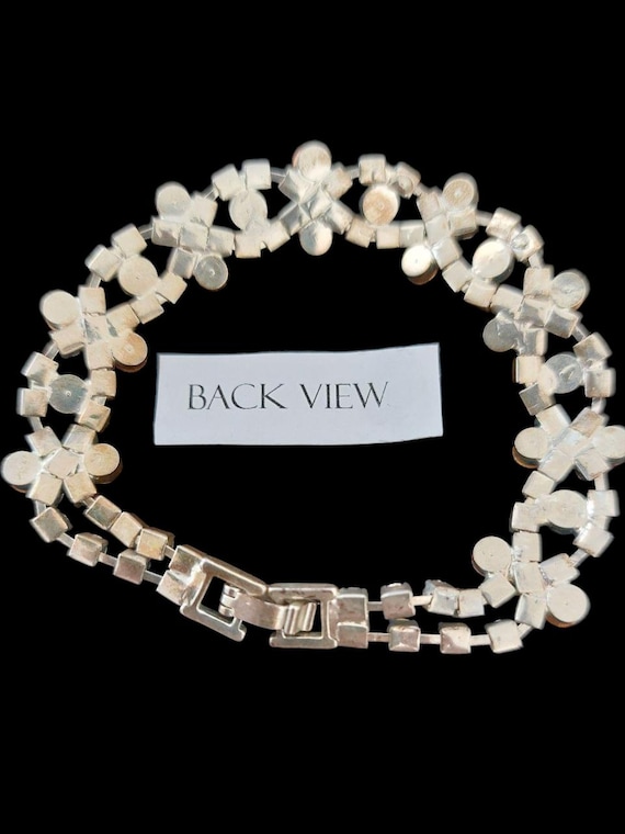 Pink Rhinestone Bracelet - image 5