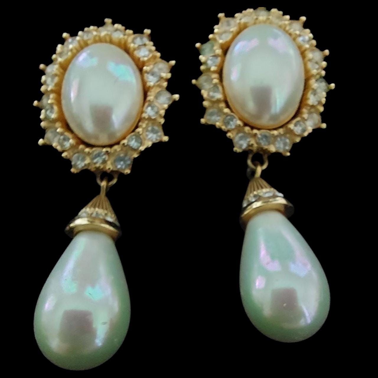 Christian dior earrings pearl - Etsy 日本