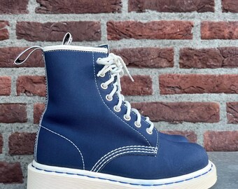 Dr. Martens 13450 Blu e Bianco - Tela - Usato - Taglia UK 3/ EU 36