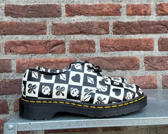 Dr. Martens 1461 Carte da gioco - Edizione limitata - Nuove senza scatola - Taglia UK 4/ EU 37