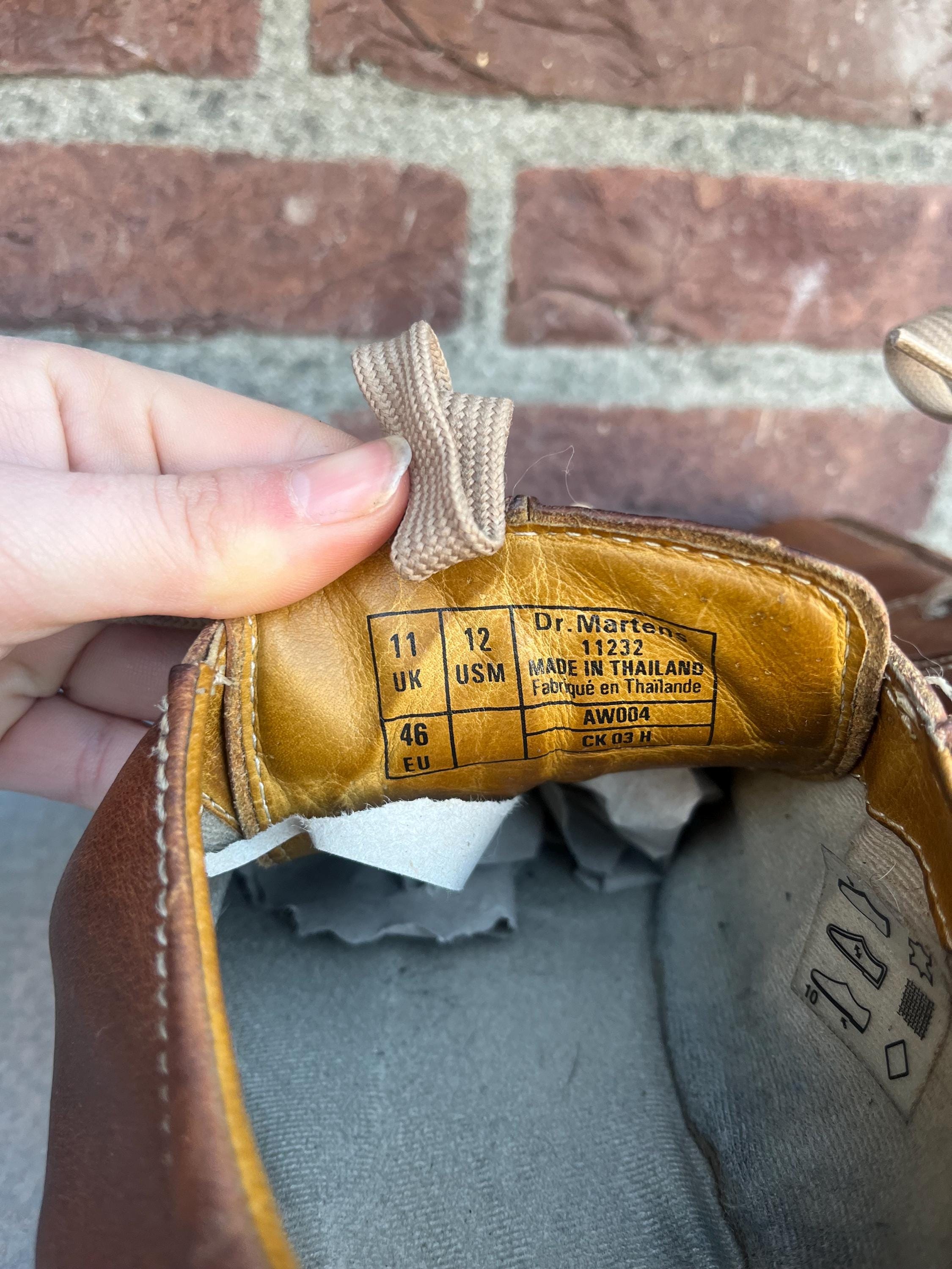 Dr. Martens Thai Made Y2K Split Toe Oxfords #11232 Dr Martens Split Toe Oxford Shoes #11232 Great used... | Depop main image 3