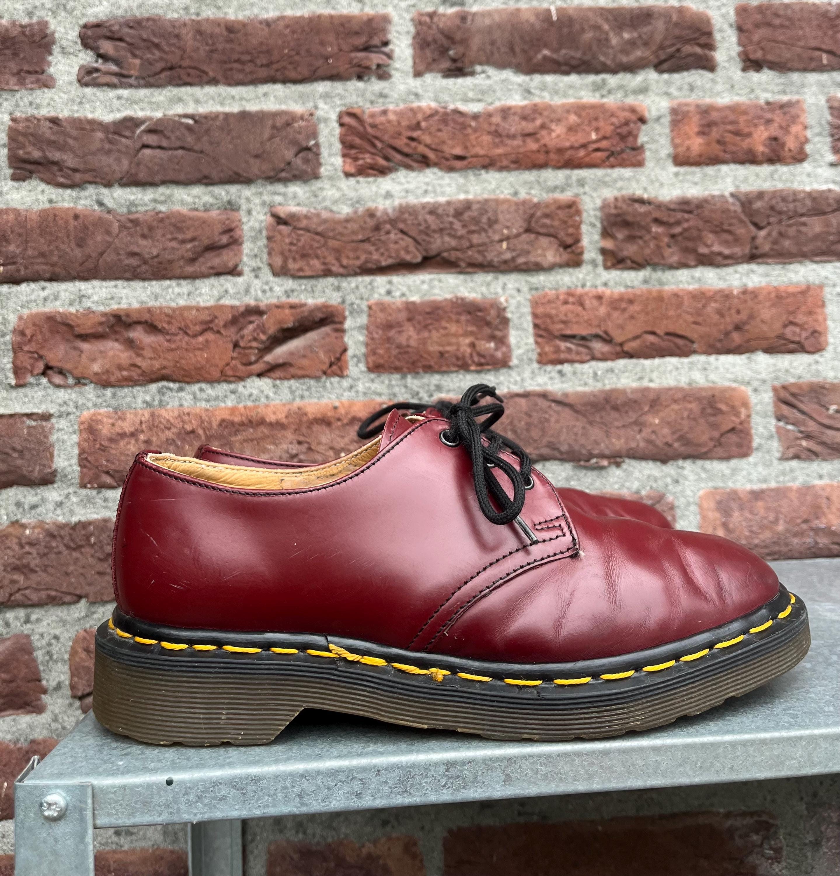 Cherry Red Doc Martens - Etsy