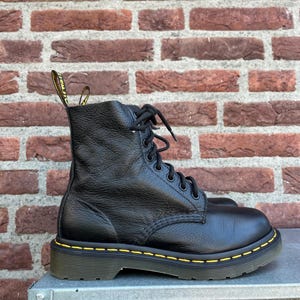 Dr. Martens 1460 Pascal virginia black - Preloved - Size Uk 4/ Eu 37