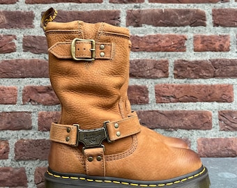 Dr. Martens Anistone Hi desert brown - biker boots - New with box