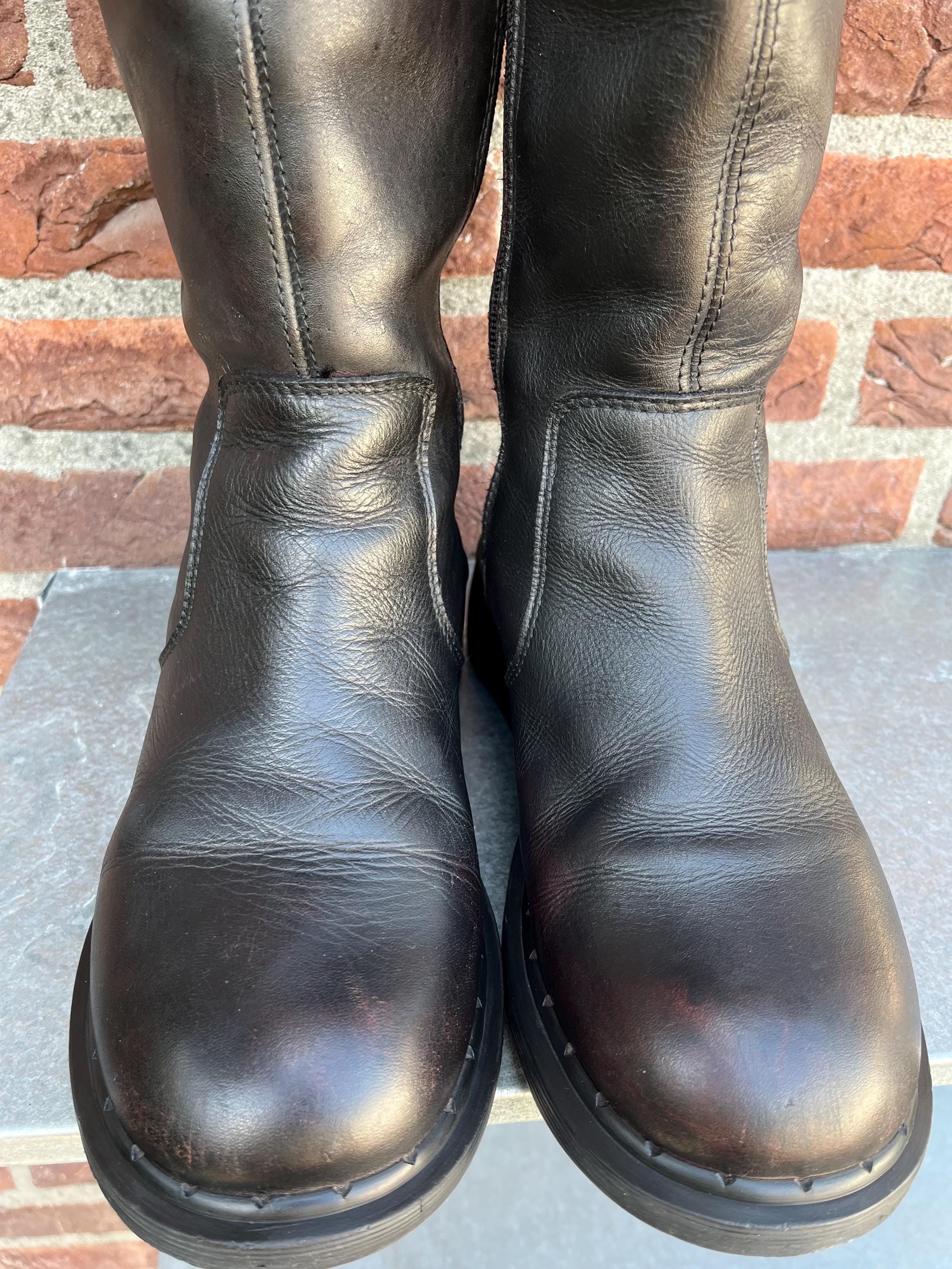 Dr. Martens 3A34 MIE Mid Calf Wedge Sole - Made in England - 90s