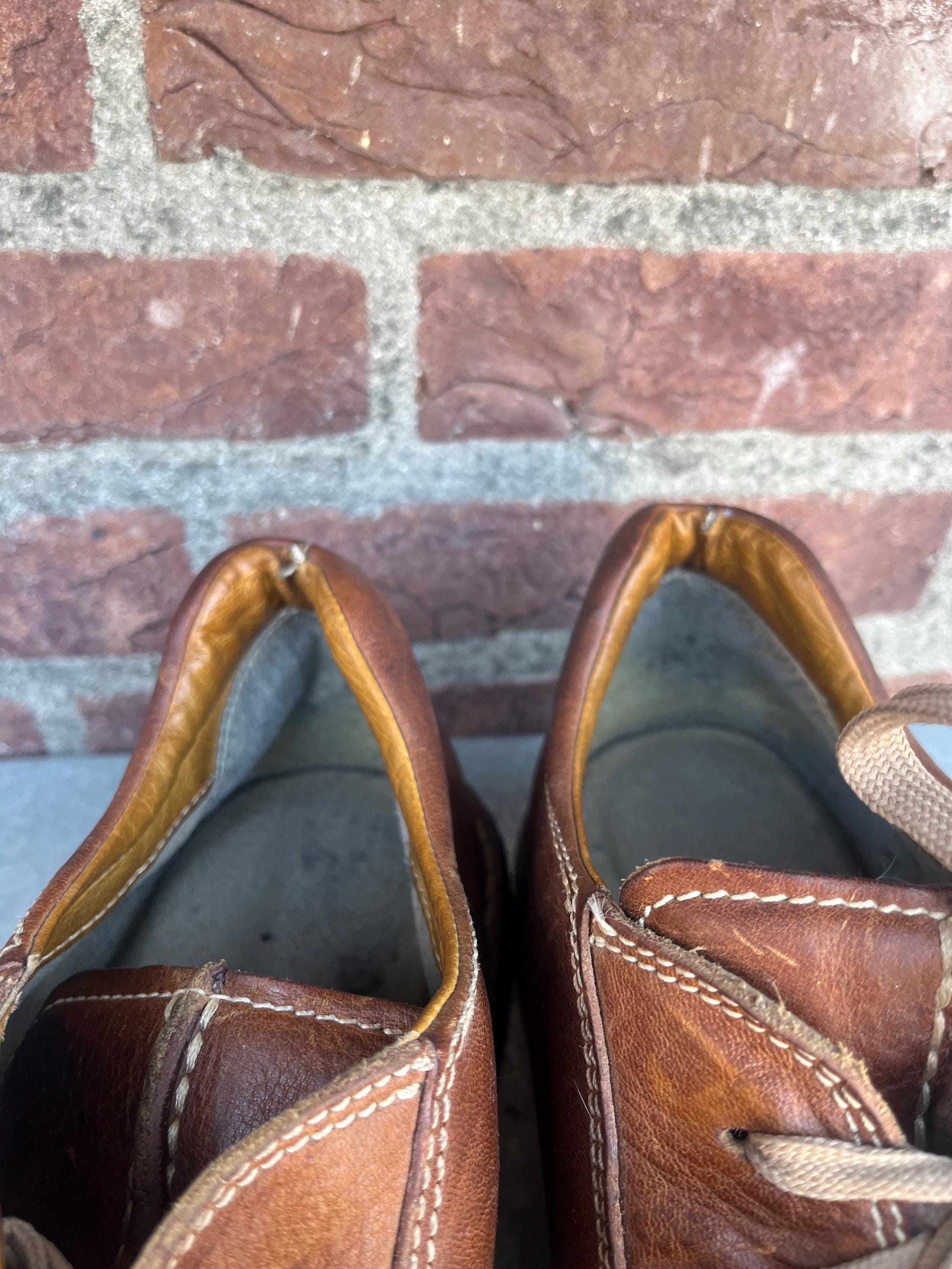 Dr. Martens 11232 Oxford Men 12 Brown Leather Split Toe Lace Up Shoes Vtg Chunky Y2K Dr Martens 11232 Split Toe 3 Eye Lace Up | Mercari main image 2