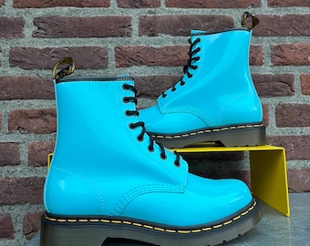 Dr. Martens 1460 Patent turkusowe - Nowe z pudełkiem - Rozmiar UK 6.5/ EU 40