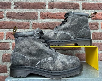 Dr. Martens 939 Ben Stonewashed – Veloursleder – Größe UK 6/ EU 39