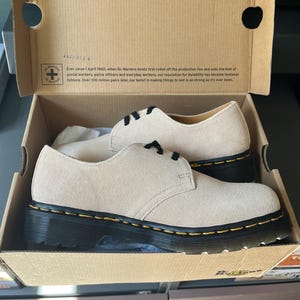Dr. Martens 1461 Mocka - Varm sand - Storlek UK 6.5/ EU 40