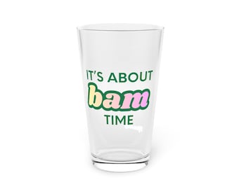 Mahjong Bam Pint Glass | 16oz