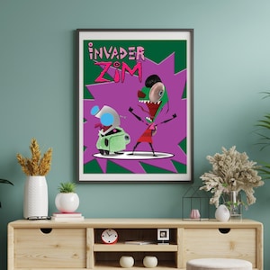 Arte 3D do Invasor Zim