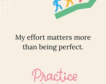 Boho Growth Mindset Posters for Classroom – Printable Motivational Decor for Teachers – SEL Affirmation Wall Art Set
