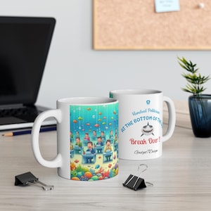 Quirky Politicians Ceramic Mug: Unique Coffee Cup