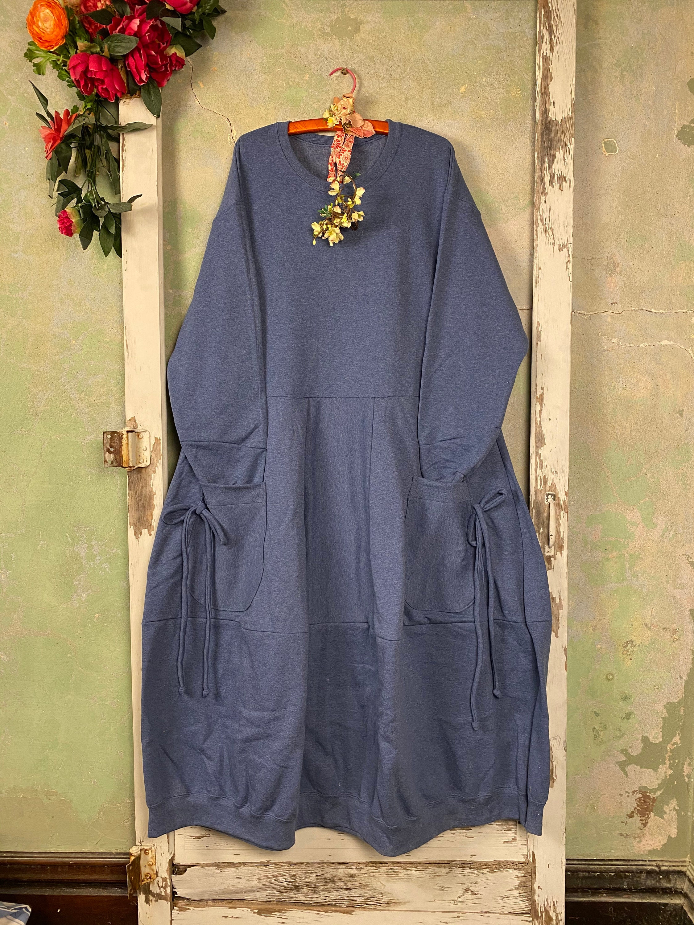 MINI BAT Maxi Top Mini Dress, Oversize Batwing Sleeves Shape, Must Have, Cotton Jersey Top, Handmade In More Colors, Soft And Stretch - Foto 7