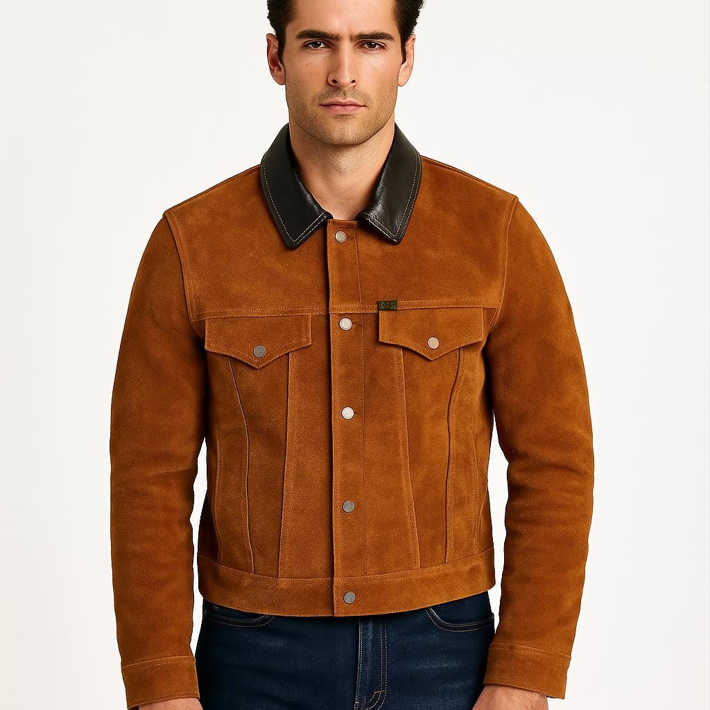 Levis Suede Jacket - Etsy UK