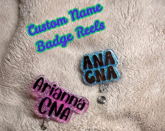 Personalized Name Badge Reel | Custom ID Holder
