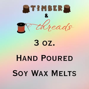 3 oz Soy Wax Melts | Mahogany Teakwood