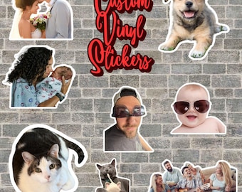 Custom Waterproof Die Cut Vinyl Stickers