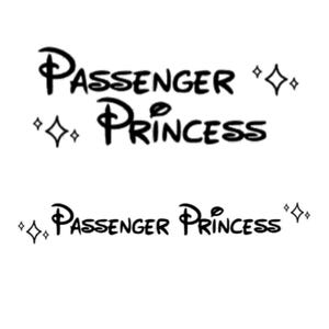 Passenger Princess Decal