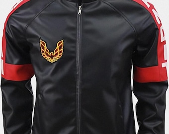 Smokey and The Bandit Burt Reynolds Schwarze Bomberjacke Cosplay Kostüm