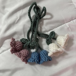 Lily of the Valley | Crochet | Hanging Accessory | Rearview Mirror Accessory | Window Accessory | Hanging Charm