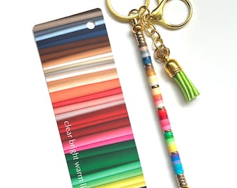 Spring Palette Bag Charm Stick, House of Colour, HOC